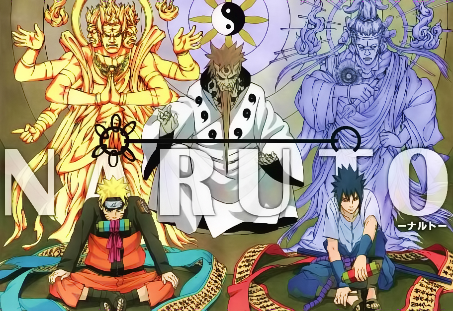 naruto sasuke six paths