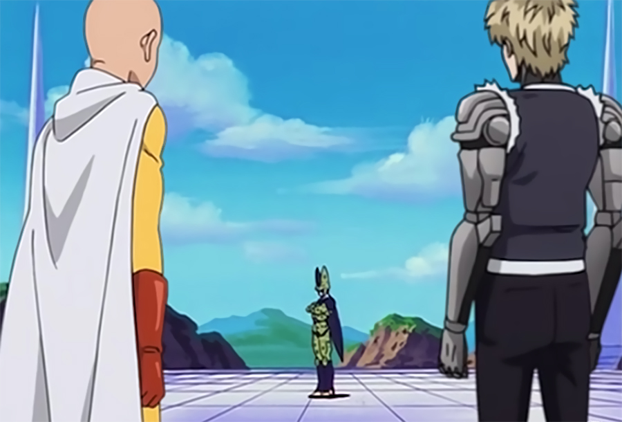 cell vs saitama